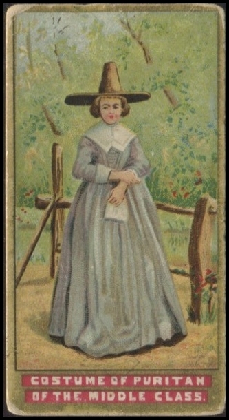 Costume of Puritan of the Middle Class